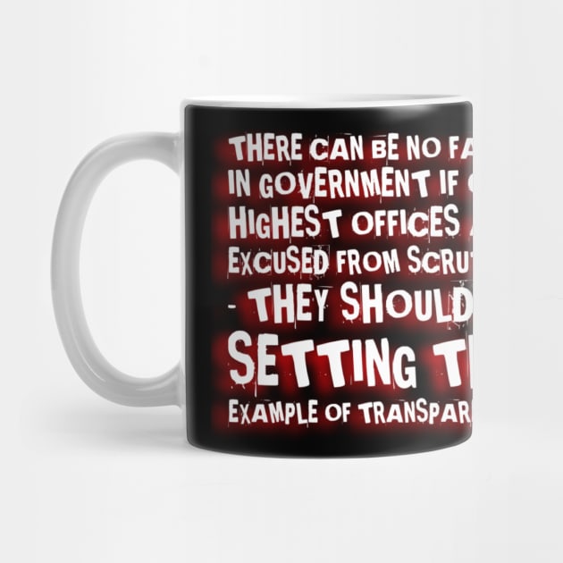 Transparent government by MADMIKE CLOTHING